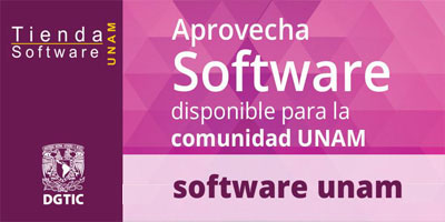 Tienda de software de la UNAM