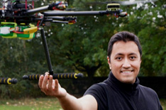 El joven mexicano que construye drones...