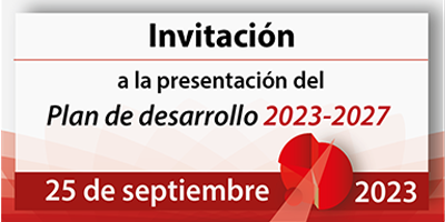 Presentación del Plan de desarrollo 2023-2027