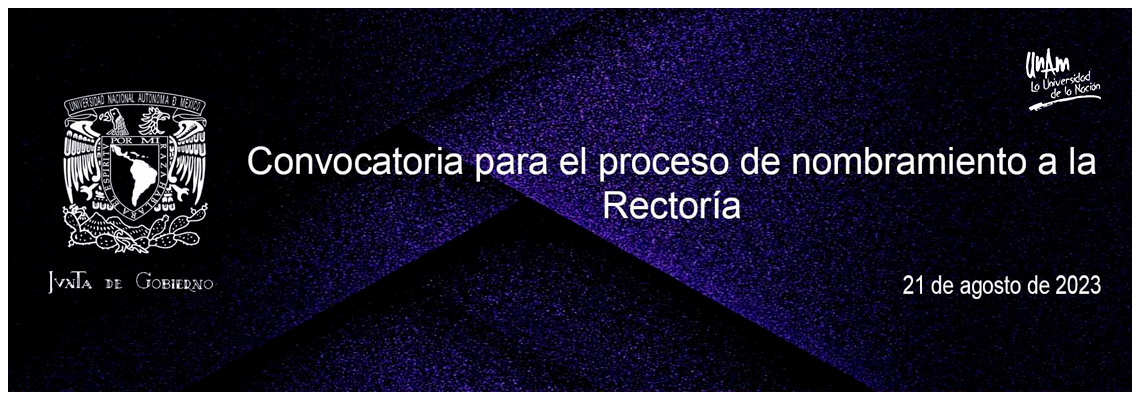 Convocatoria para el proceso a la rectoría
