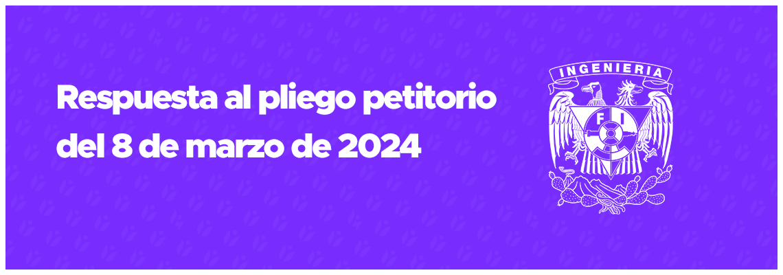 Respuesta al pliego petitiorio del 8M