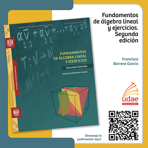 Fundamentos de álgebra lineal y ejercicios. 2ª. ed.