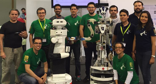 UNAM, tercer lugar en RoboCup German