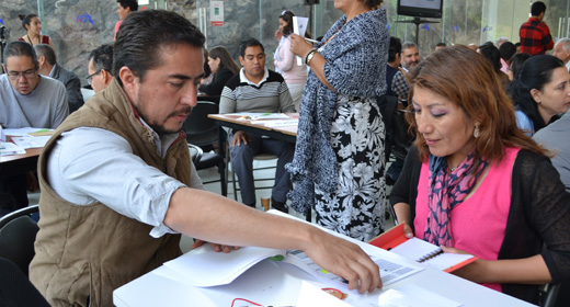 Reunión de trabajo docente en equipo