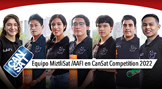 El equipo de la FI en CanSat Competition