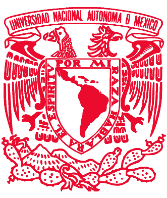 Escudo UNAM rojo