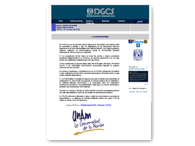 Boletín UNAM-DGCS-465